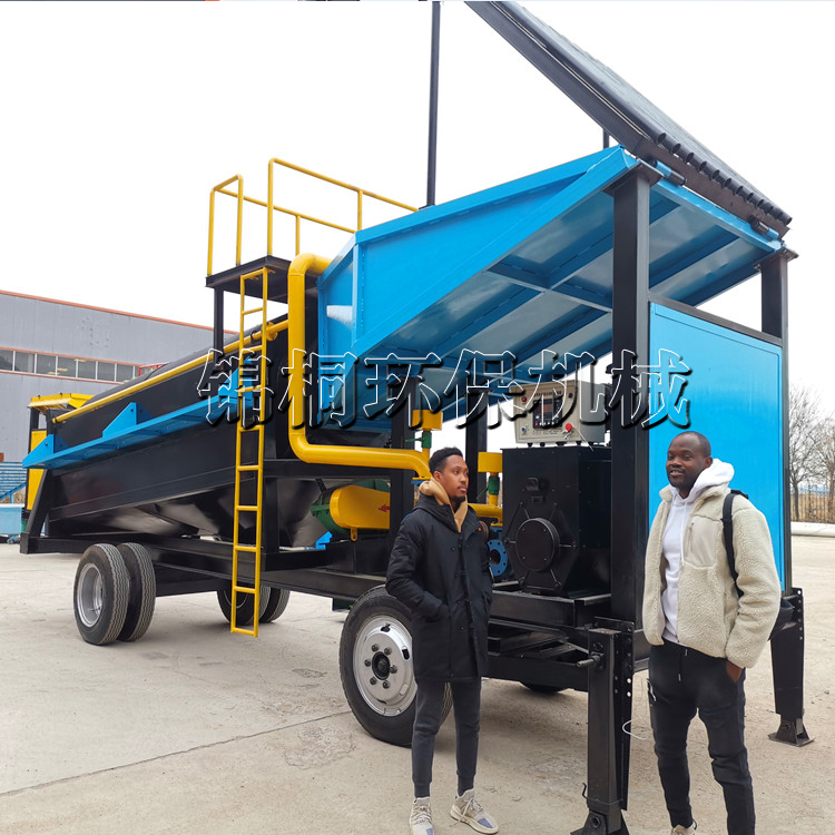 滾筒篩選金設備